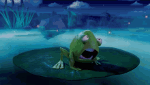 Frog Shout GIF