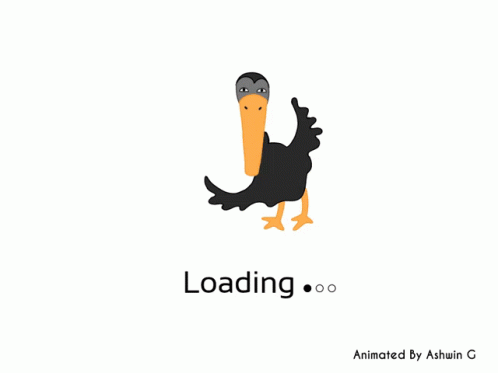 Cute Bird Loader Bird Animation GIF - Cute Bird Loader Loader Bird ...
