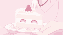 Anime Cake GIF - Anime Cake Cute GIFs