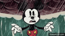 Flood Raining GIF - Flood Raining Mickey Mouse GIFs