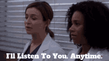Greys Anatomy Amelia Shepherd GIF - Greys Anatomy Amelia Shepherd Ill Listen To You GIFs