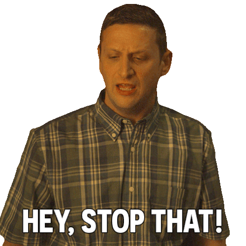 Hey Stop That Tim Robinson Sticker - Hey Stop That Tim Robinson I Think You Should Leave With Tim Robinson Stickers