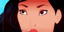 Pocahontas Eyes GIF - Pocahontas Eyes Staring GIFs