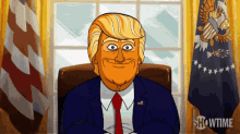 smile zoom in donald trump our cartoon president