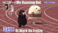 Friday Running Out Of Work GIF - Friday Running Out Of Work Running GIFs