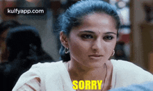 Sorry.Gif GIF - Sorry Anushka Reactions GIFs