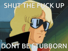 Dont Be Stubborn Z Gundam GIF - Dont Be Stubborn Z Gundam Quattro GIFs