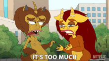 its too much maury the hormone monster connie the hormone monster big mouth i cant do this anymore