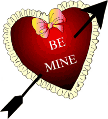 Be Mine Heart GIF - Be Mine Heart Arrow GIFs