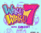 a screenshot of a video game called waku waku seven