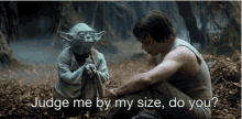 Size Luke Skywalker GIF - Size Luke Skywalker Star Wars GIFs