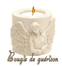 bougie de guerison healing candle angel candle