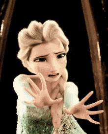 Dont Leave Me Frozen GIF - Dont Leave Me Frozen Elsa GIFs