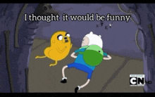 Jake I Thought It Would Be Funny GIF - Jake I Thought It Would Be Funny GIFs