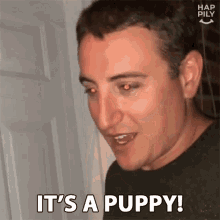 Its A Puppy Wow GIF - Its A Puppy Wow Excited GIFs