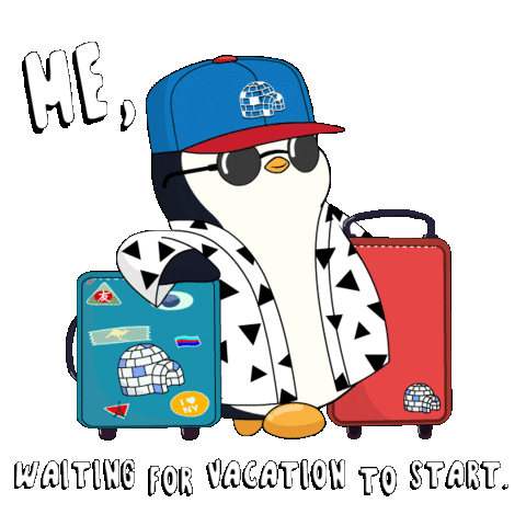 Travel Vacation Sticker - Travel Vacation Penguin Stickers