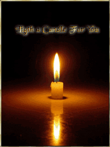 candle lightning light