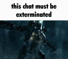 Cherno Alpha This Chat Must Be Exterminated GIF - Cherno Alpha This Chat Must Be Exterminated Pacific Rim GIFs