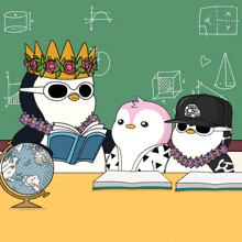 School Penguin GIF - School Penguin Study GIFs