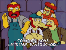 groundskeeper willie soccer riot football riot scotsman fight