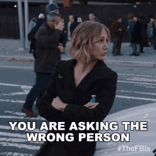You Are Asking The Wrong Person Sarah Allen GIF - You Are Asking The Wrong Person Sarah Allen Fbi Most Wanted GIFs