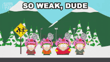 So Weak Dude Eric Cartman GIF - So Weak Dude Eric Cartman Stan Marsh GIFs