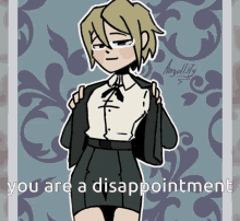 Byakuya Togami Dance GIF - Byakuya Togami Dance You Are A Dissapointment GIFs
