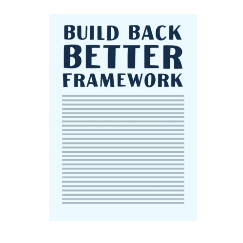 Bbbframework Build Back Better Sticker - Bbbframework Build Back Better Framework Stickers