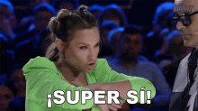 Super Si Edurne GIF - Super Si Edurne Got Talent España GIFs