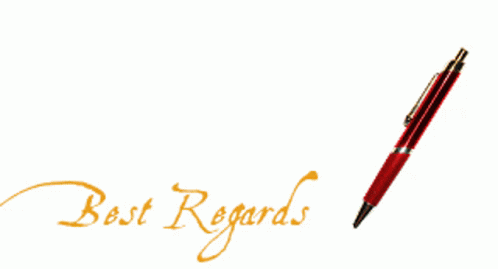 Best Regards Pen Sticker - Best Regards Pen - Discover & Share GIFs