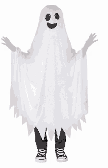 Ghost Spooky GIF - Ghost Spooky Pelo GIFs