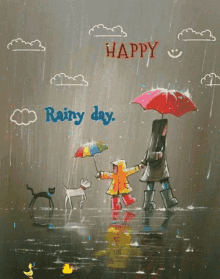 Rainy Day GIF - Rainy Day Happy GIFs