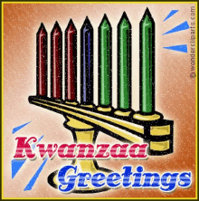 Happy Kwanzaa Greetings GIF