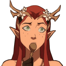 confused keyleth the legend of vox machina huh whats going on