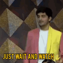 Just Wait And Watch Wait N Watch GIF