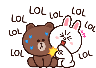 Lol Couple Sticker - Lol Couple Brown Stickers