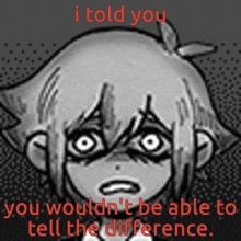 Omori You Wouldnt Be Able To Tell The Difference GIF - Omori You Wouldnt Be Able To Tell The Difference GIFs