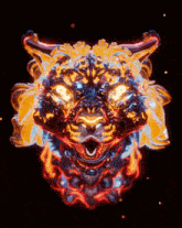 Tiger Fire Tiger On Fire GIF