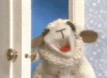 Disappointed Lamb Chop GIF