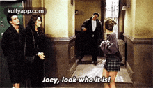 Joey, Look Who It Is!.Gif GIF - Joey Look Who It Is! Friends GIFs