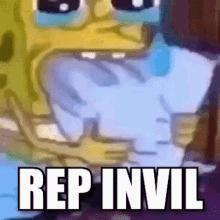 Rep Invil Spongebob Squarepants GIF - Rep Invil Spongebob Squarepants Crying Tantrum GIFs