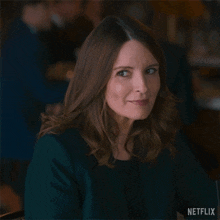 a woman says why are you so grouchy in a netflix ad