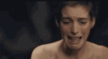 Anne Hathaway Crying GIF - Anne Hathaway Crying Cry GIFs