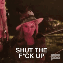 Shut The Fuck Up Real Housewives Of New York GIF