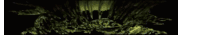 a black background with a green glowing brush stroke