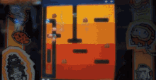 a video game is being played on a screen with a picture of a crocodile in the corner
