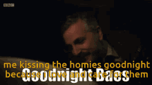 Kissing The Homies Goodnight Goodnight Baes GIF - Kissing The Homies Goodnight Goodnight Baes Bbc Ghosts GIFs