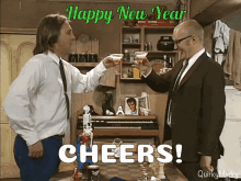 Happy New Year Celebrate GIF - Happy New Year Celebrate Cheers GIFs