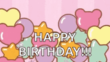 Hello Kitty Hbd GIF - Hello Kitty Hbd Birthday Girl GIFs
