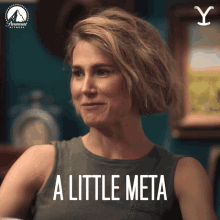 A Little Meta Jen Landon GIF - A Little Meta Jen Landon Yellowstone GIFs